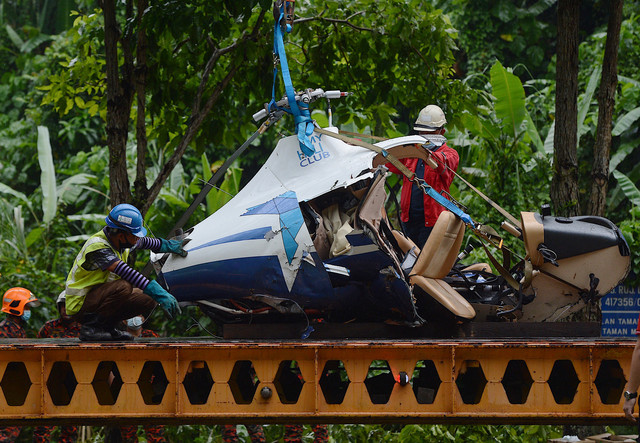 Helicopter crash involving G2CA a first in Malaysia,  45th in a decade