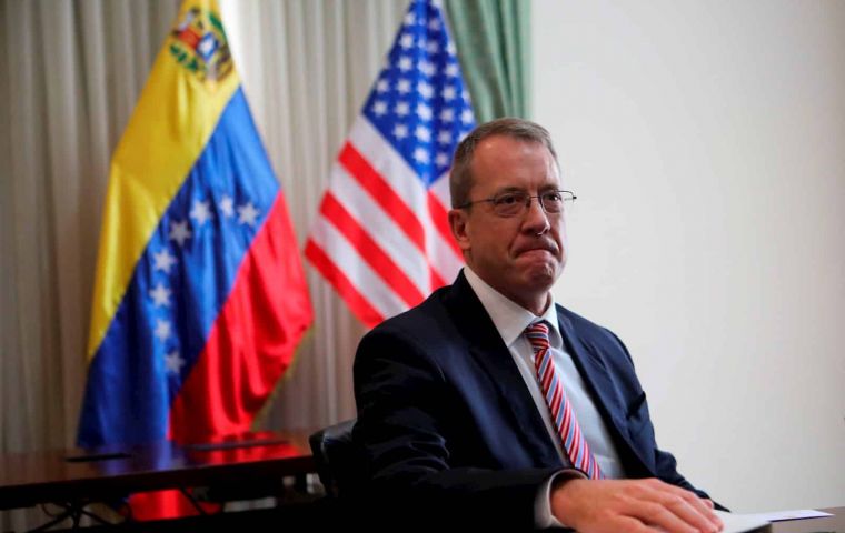 US names first ambassador in a decade to Venezuela, but he will operate from Bogotá