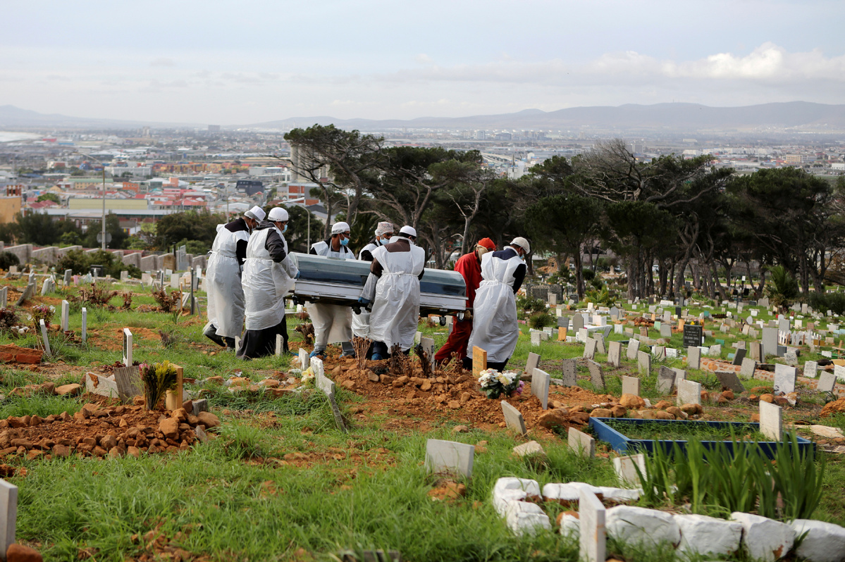 Africa’s Confirmed COVID-19 Cases Pass 2.62 Million As Death Toll Hits 61,954
