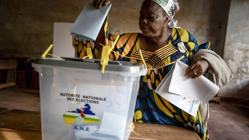 Central African Republic election: Counting of votes amid sporadic violence; results by weekend