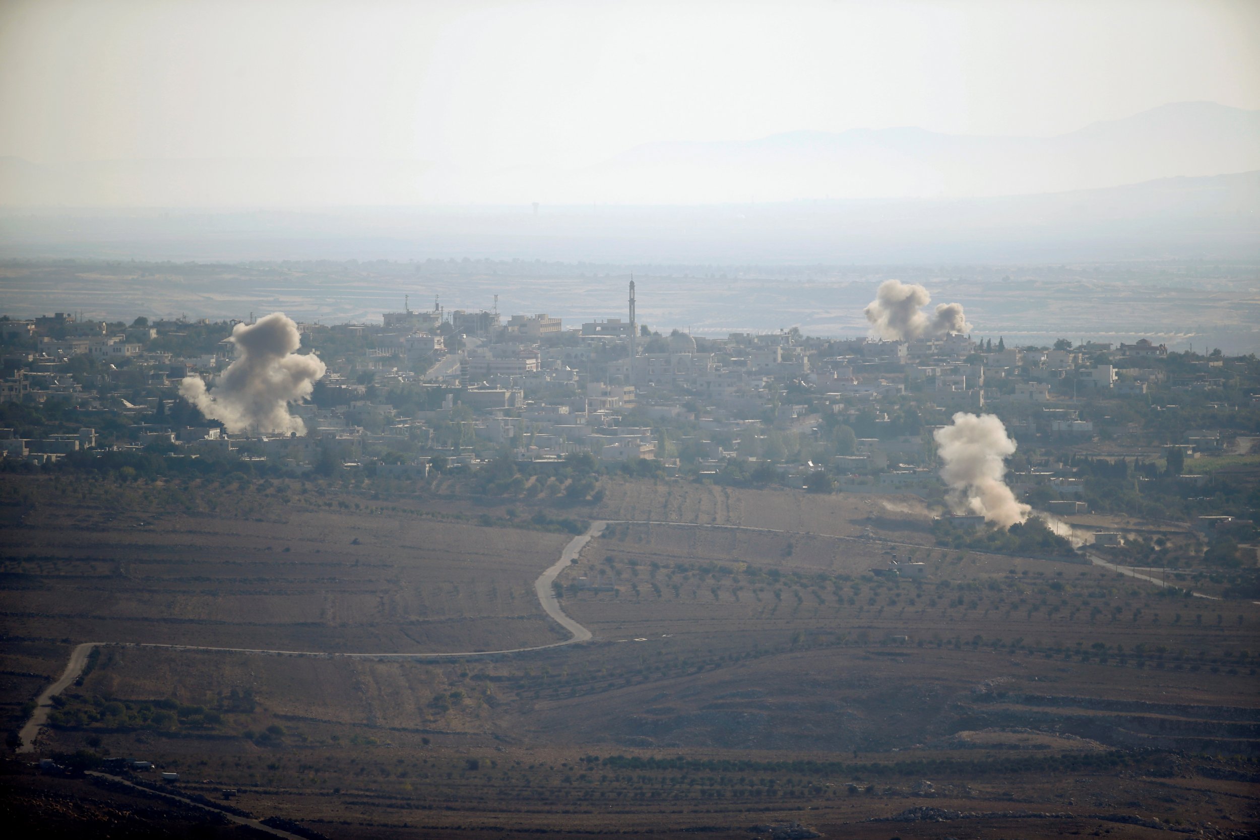Explosions Heard In Syria’s Golan Heights Area