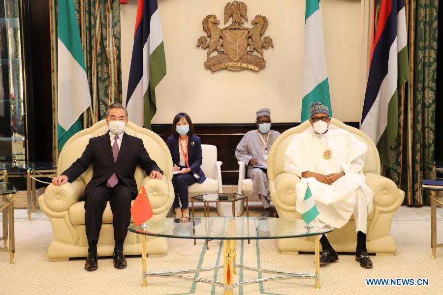 Nigerian President Meets Chinese FM On Bilateral Ties