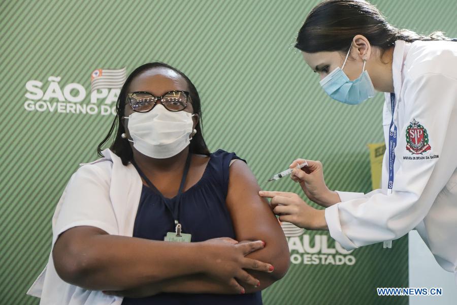 Covid-19: Global vaccine campaign gains pace as Brazil starts jabs
