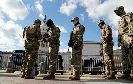 US: FBI screens troops ahead of Wednesday’s Joe Biden inauguration