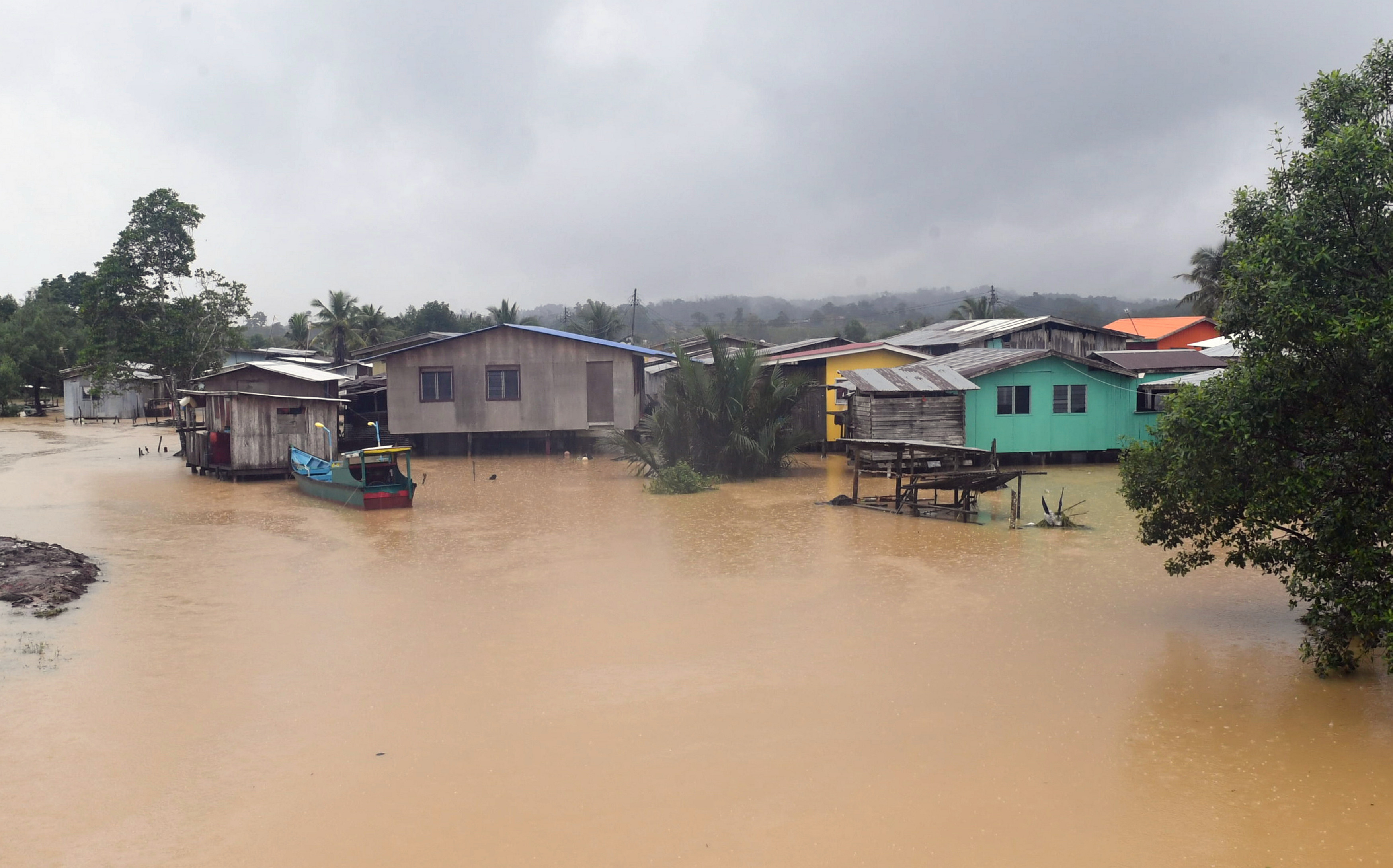 Floods: Number of Evacuees in Malaysia’s Sabah Increases to 1,680 Tuesday Morning
