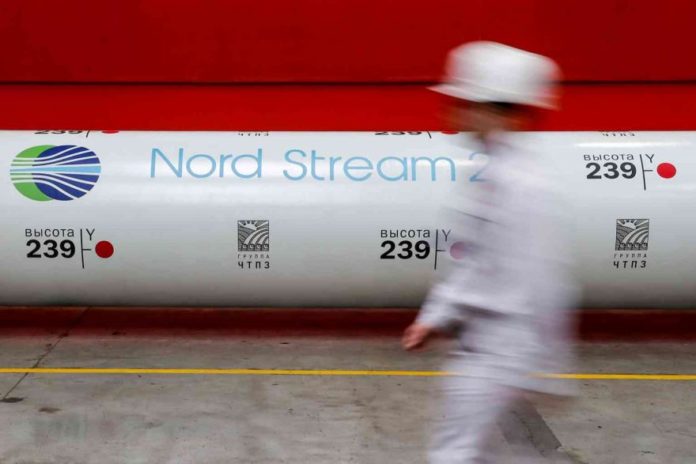 Russian Nord Stream 2 pipe-laying ship begins work off Denmark