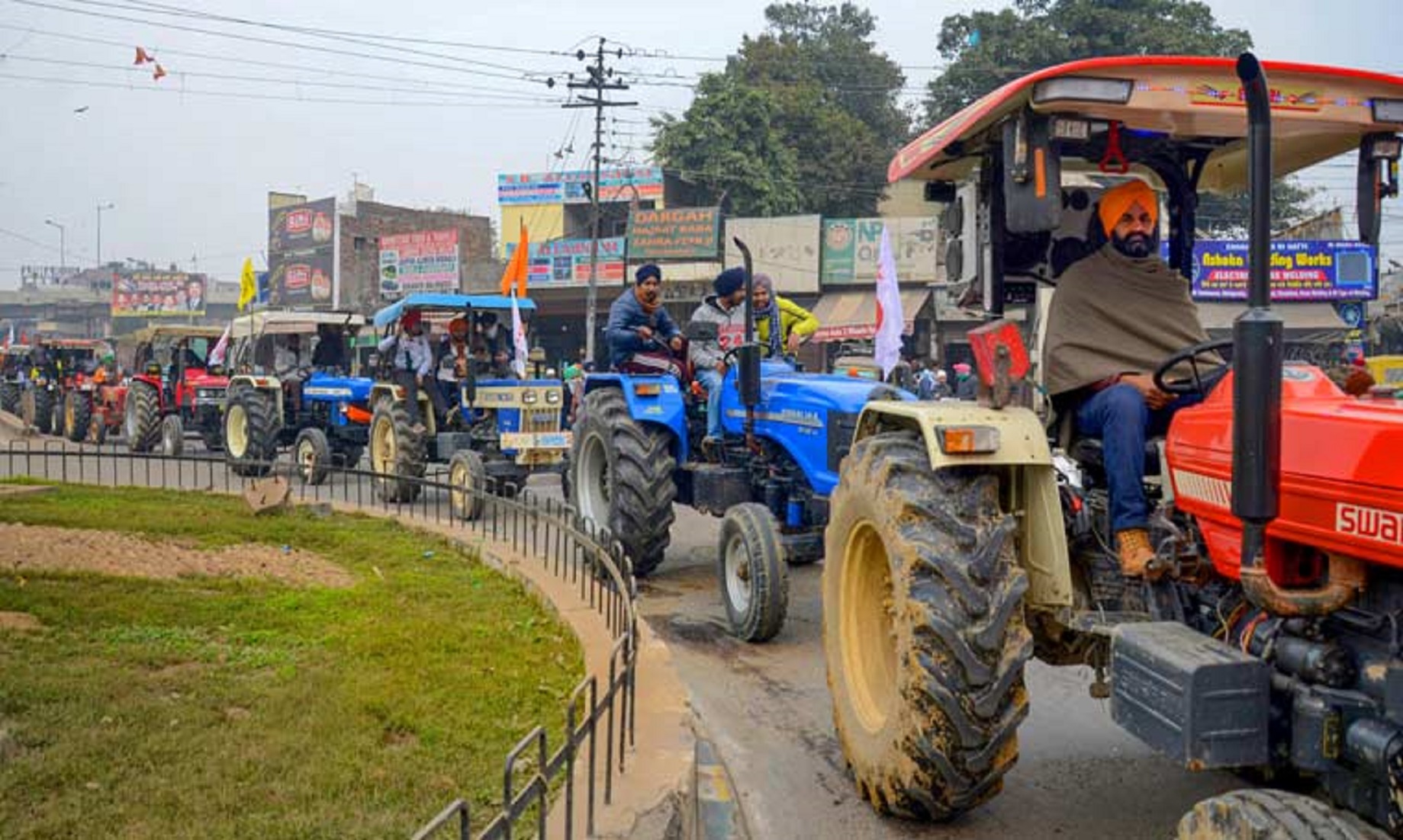Police Gives Nod To Protesting Farmers’ Tractor Rally In Indian Capital On Republic Day