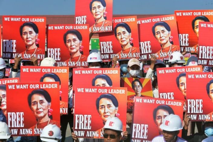 Myanmar’s NLD Pushes Police To Act, Over Raid On Head Office In Yangon