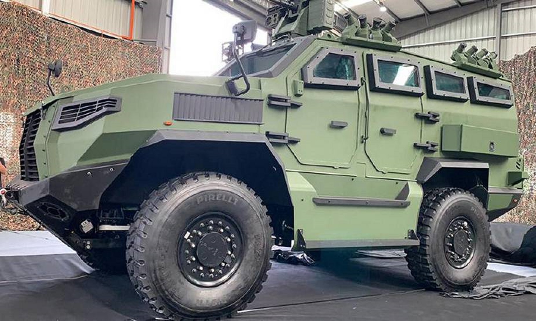 Mildef Unveils Malaysian-Made Armoured Vehicle