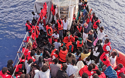 More than 150 illegal migrants rescued off Libyan coast