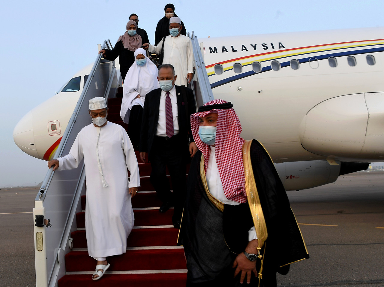Msian PM Muhyiddin Arrived In Madinah