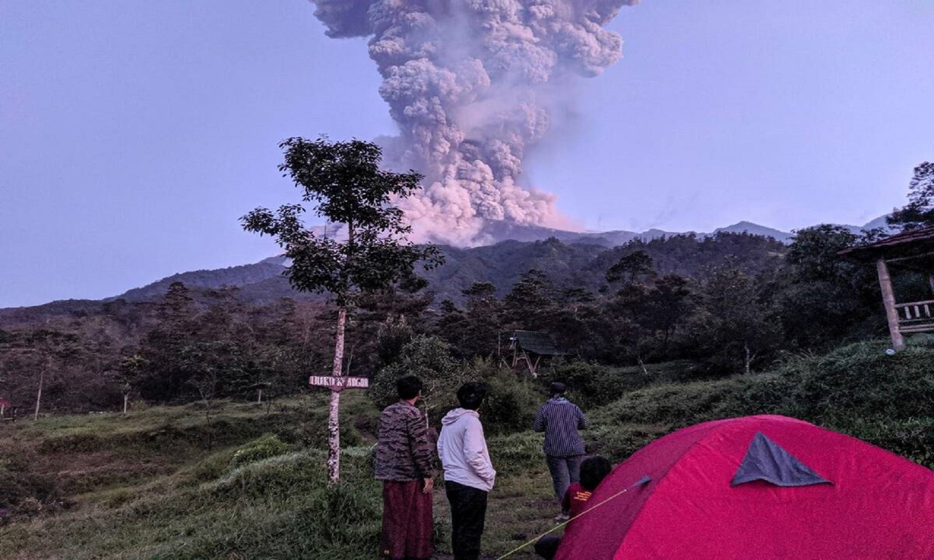 Indonesia’s Mount Merapi Spews Ash Clouds