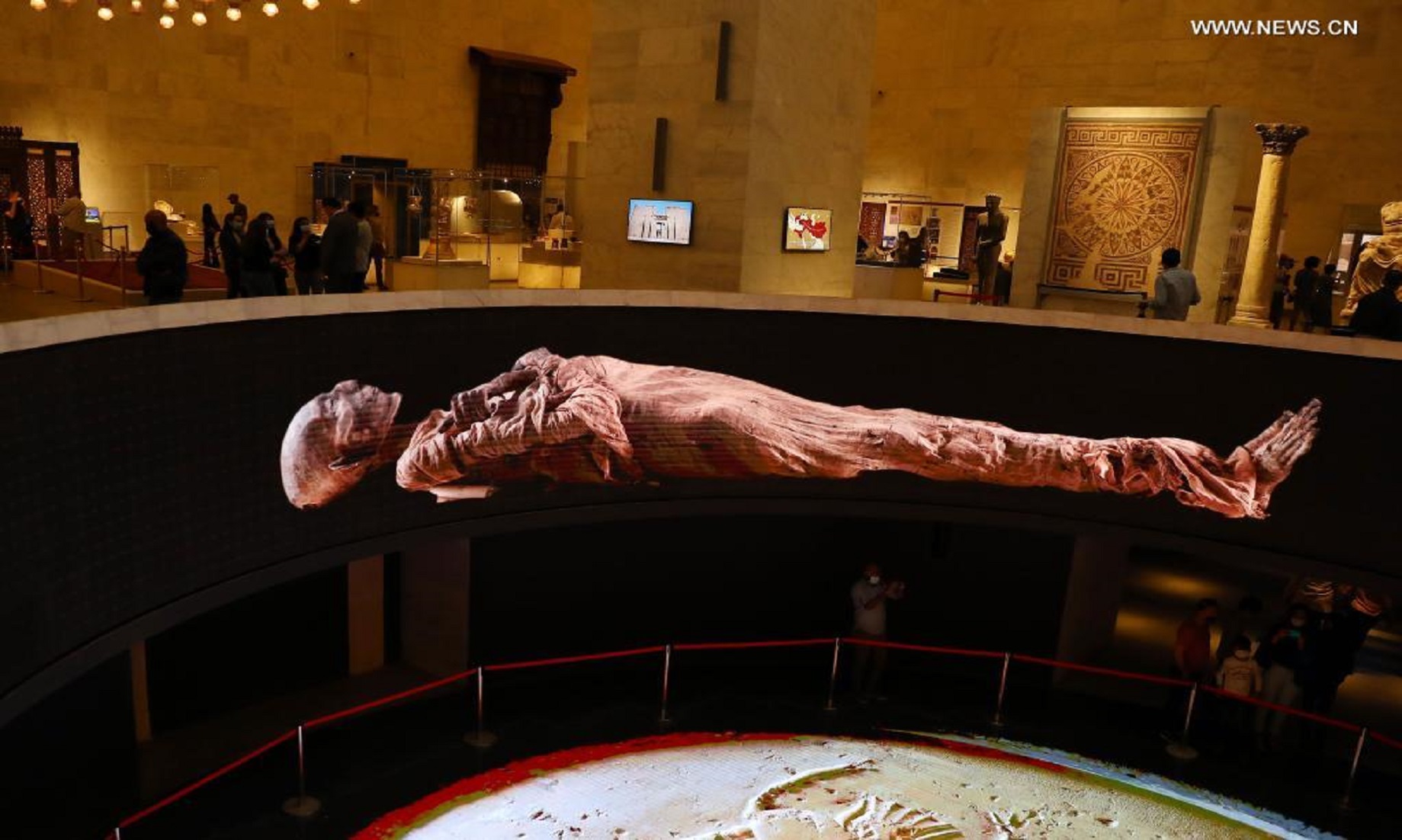 Feature: Egypt Opens Pharaonic Mummies Hall To Visitors At New Museum In Cairo