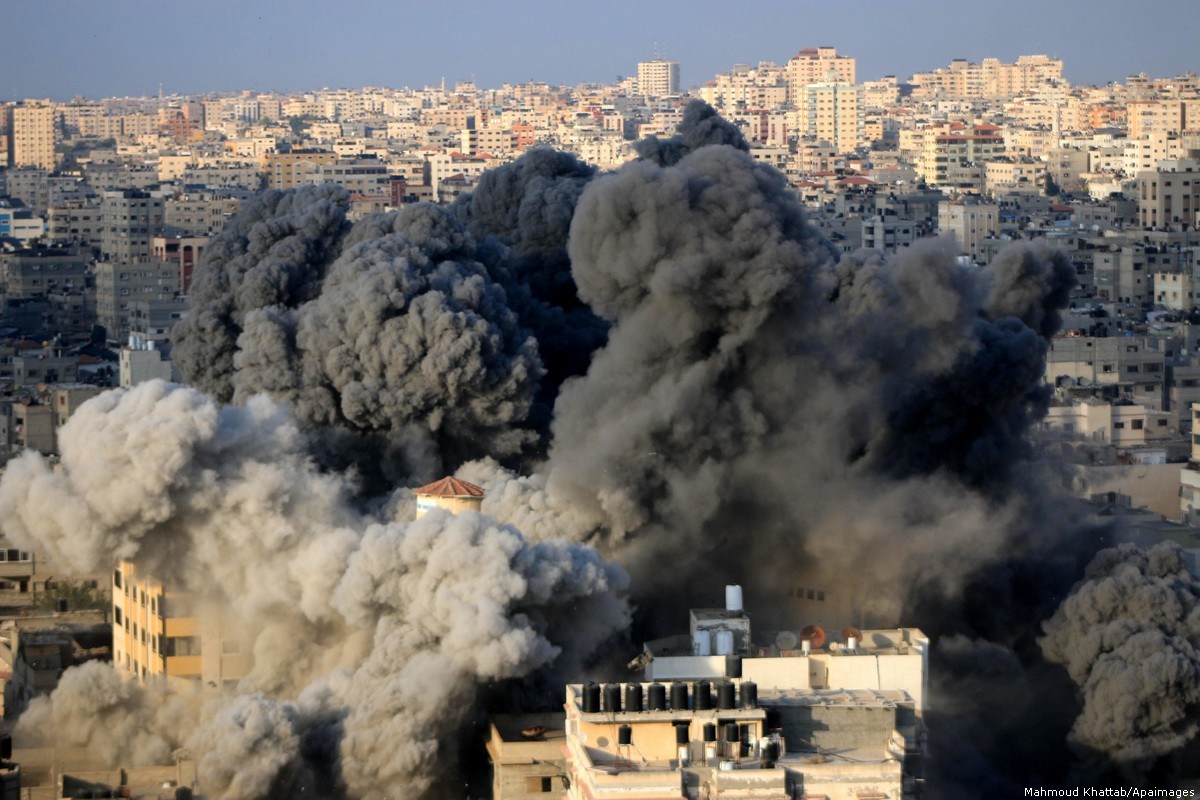 Again Israel strikes Gaza sites