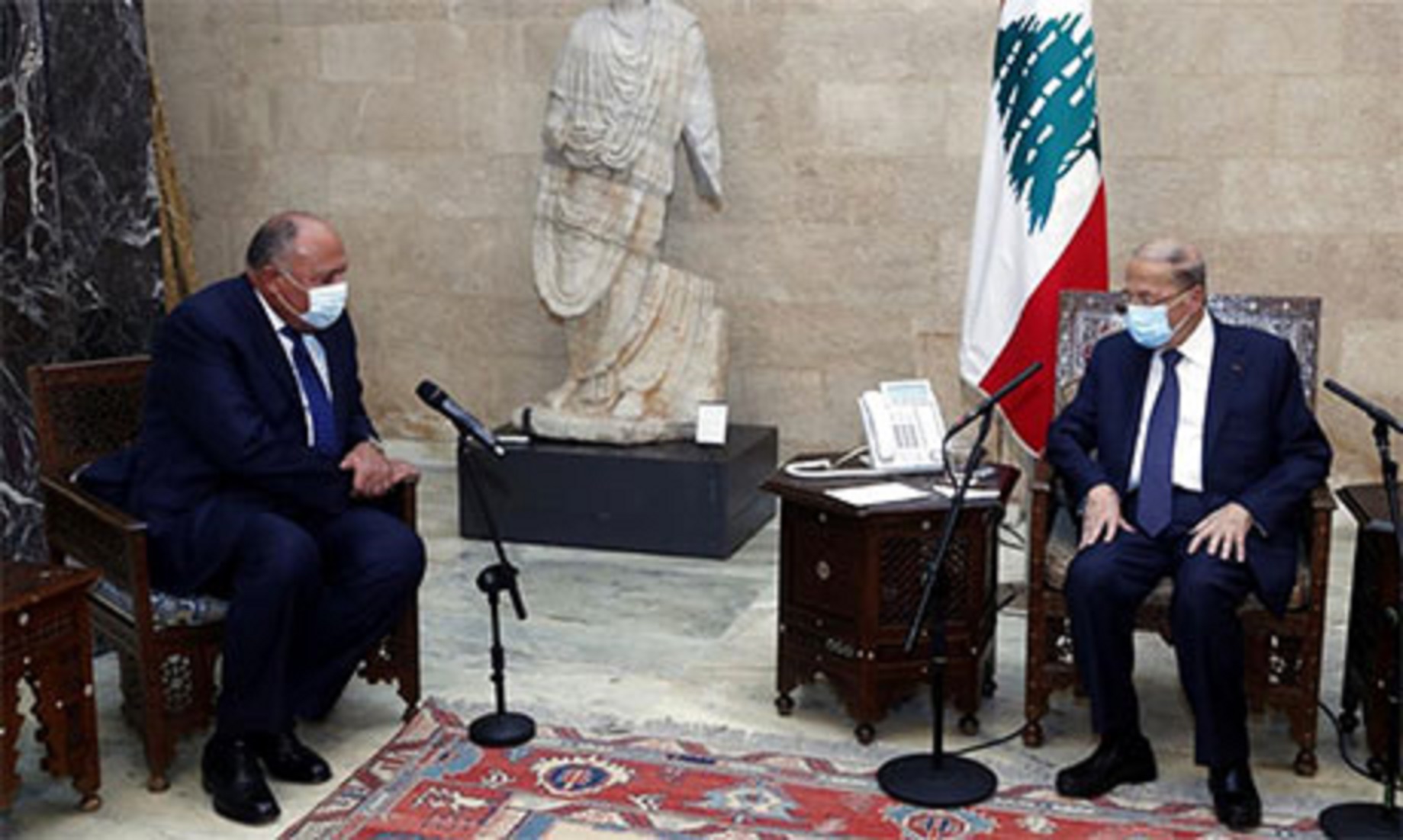 Egyptian FM Visits Lebanon To Show Support