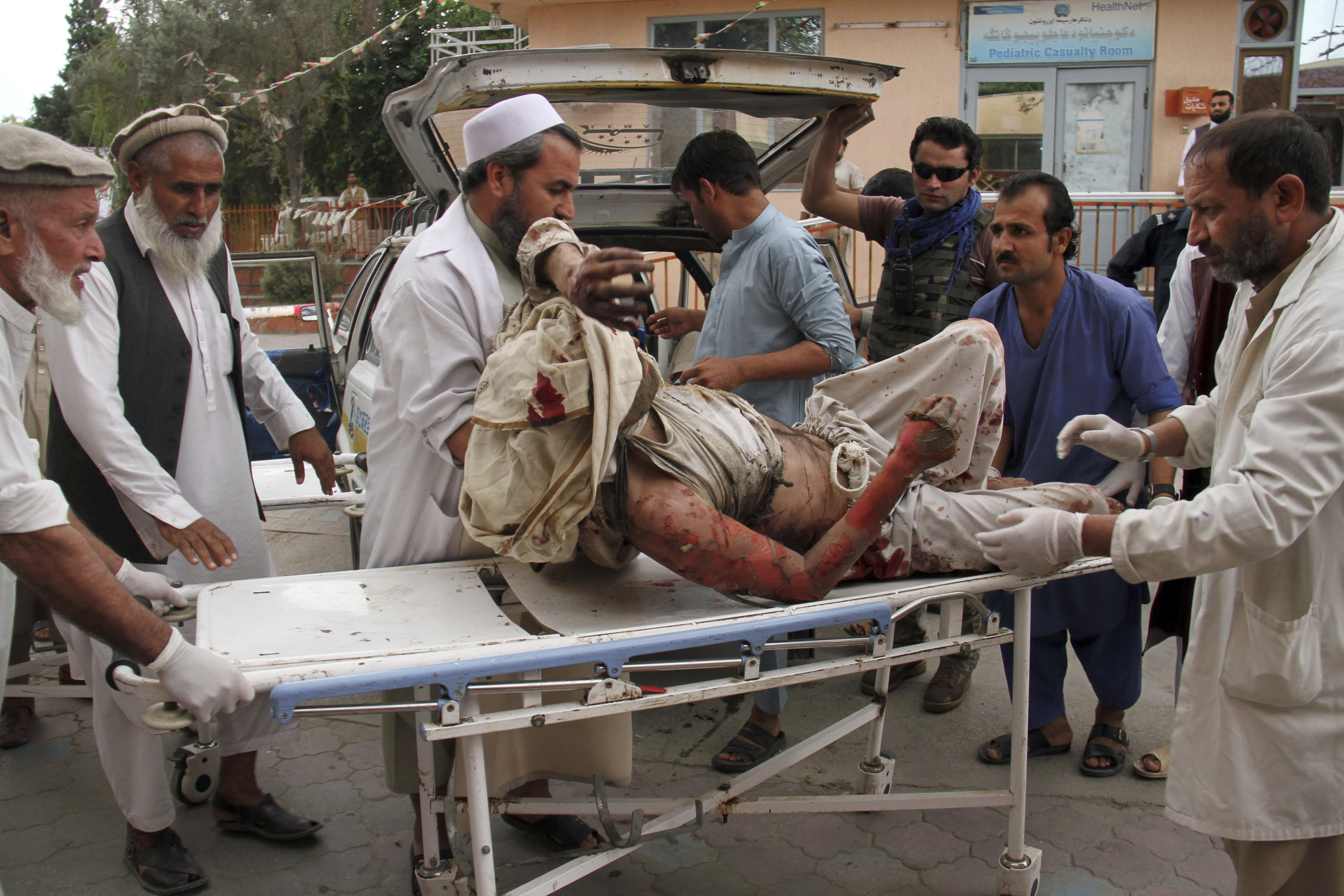 Two Civilians Killed, 18 Wounded In Blast In Eastern Afghanistan