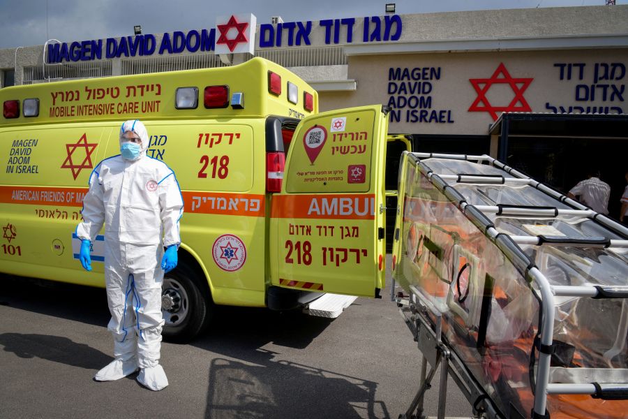 Israel Reports 41 New COVID-19 Cases, 836,740 In Total