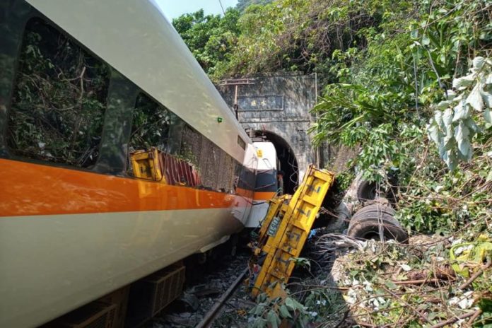 Update: At least 48 dead as Taiwan train derails in tunnel