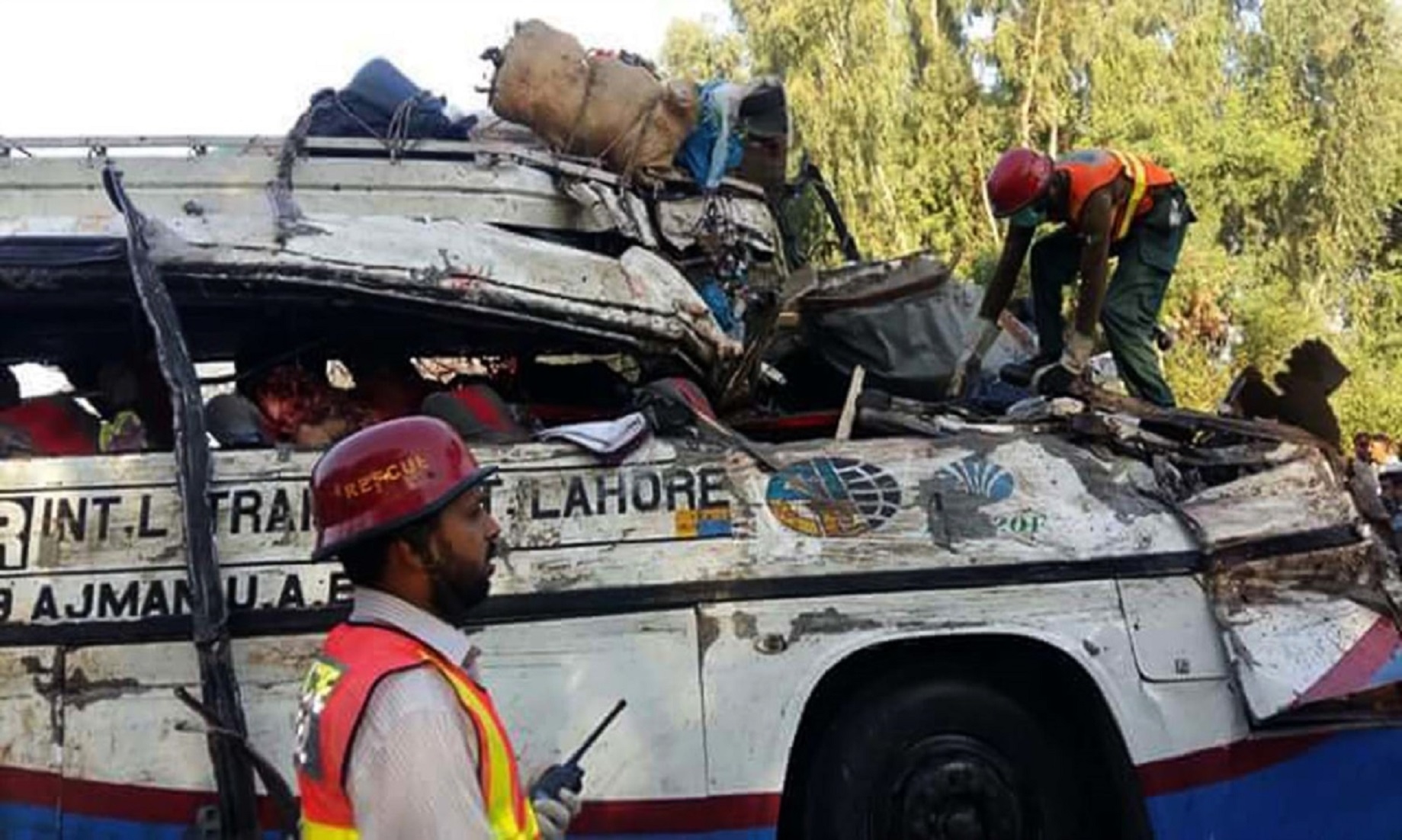 13 Killed In Bus Crash In Pakistan’s Punjab