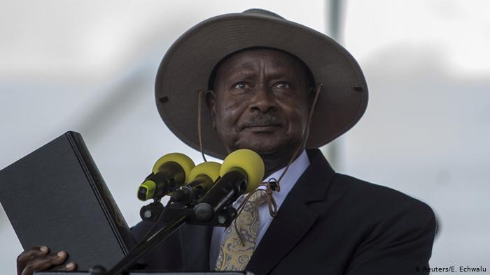 Ugandan president sworn in for new term