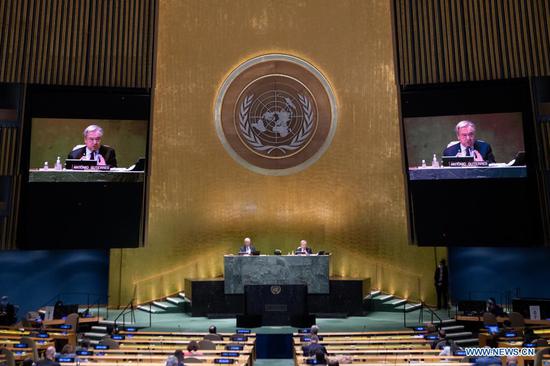 UN General Assembly holds informal dialogue with candidates for next secretary-general