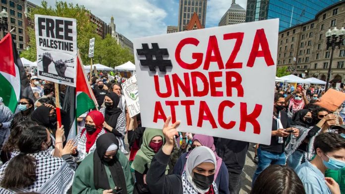Thousands rally in North America in solidarity with Palestinians