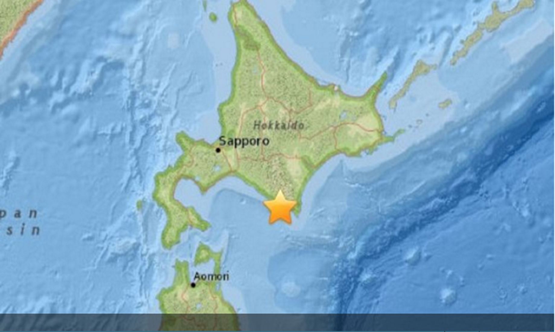 6.1-Magnitude Quake Strikes Off Japan’s Hokkaido Prefecture, No Tsunami Warning Issued