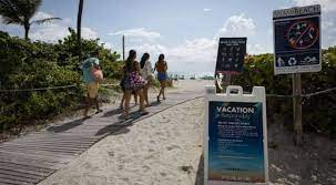 Covid-19: ‘Vaccine tourists’ fly from abroad for injections on US beach