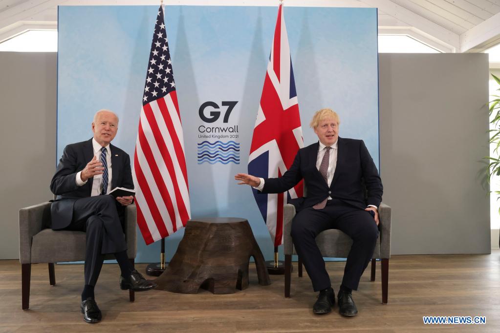 UK, US Agree To Work To Reopen Travel As Johnson, Biden Meet