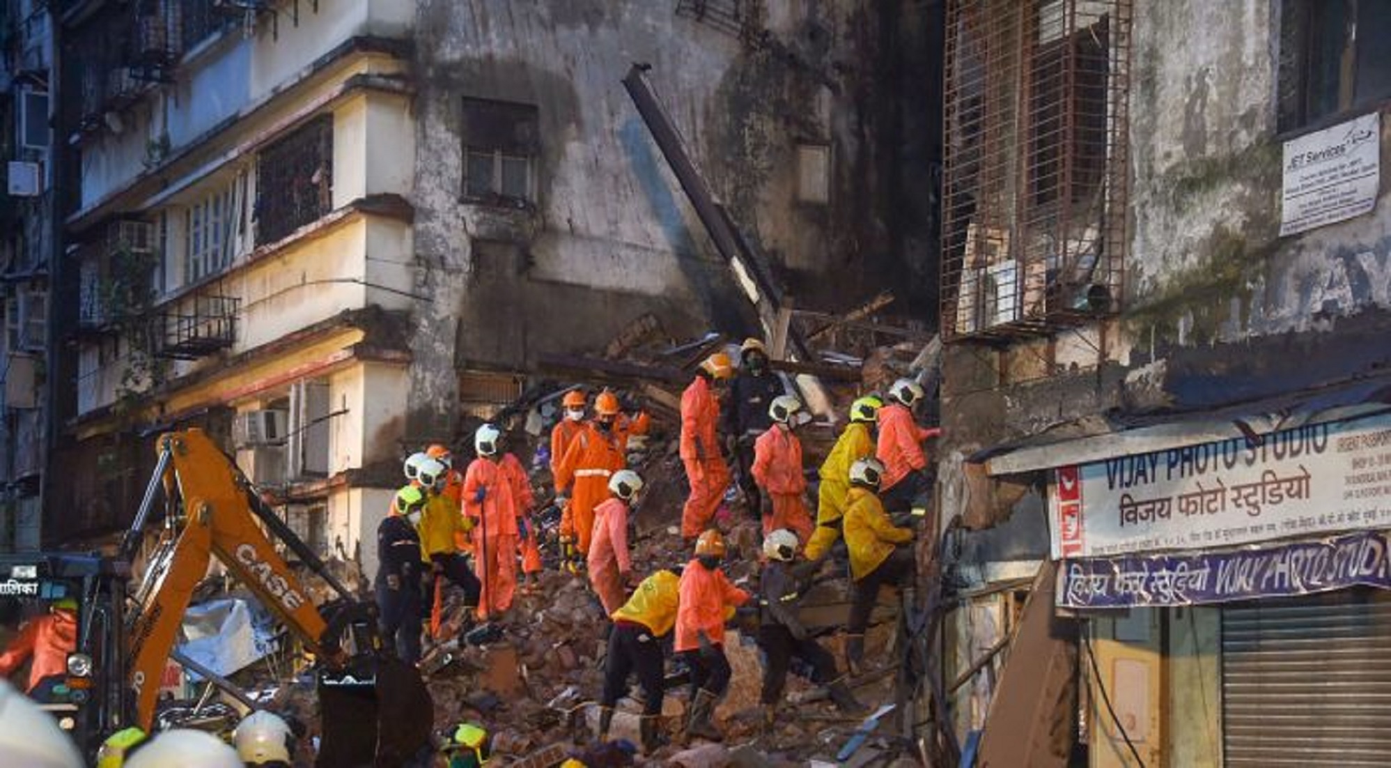 Three killed, seven injured after house collapses in India’s Mumbai