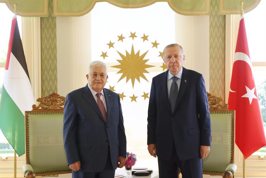 Turkey, Palestine Presidents Meet In Istanbul On Regional, Bilateral Issues