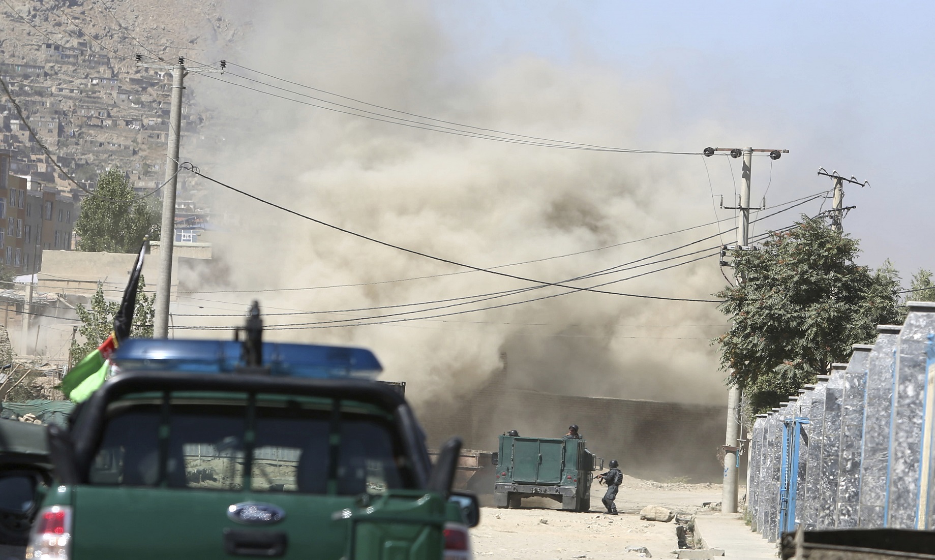 Powerful Explosion Hits Afghan Capital Kabul