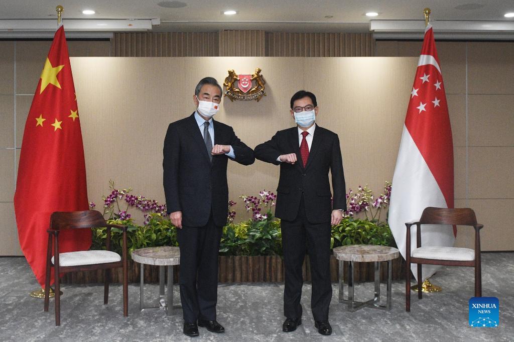 China, Singapore Vow To Enhance Cooperation In Pandemic Control, Digital Economy