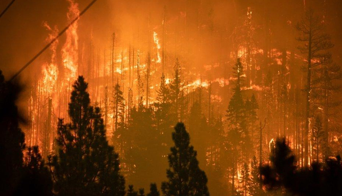 US wildfires: Lake Tahoe deserted as Californians evacuate