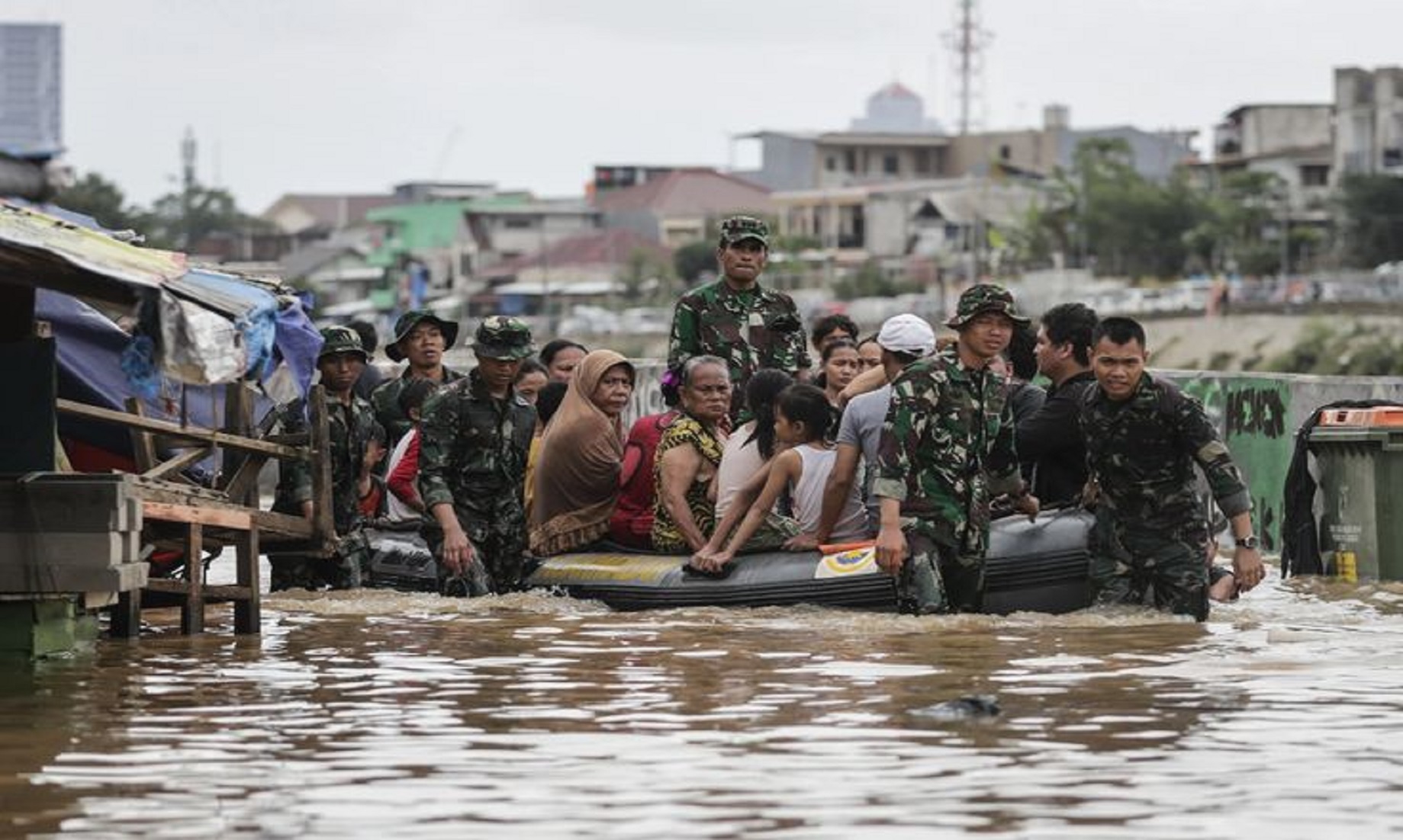 Floods Submerge Thousands Of Houses In Indonesia’s Kalimantan