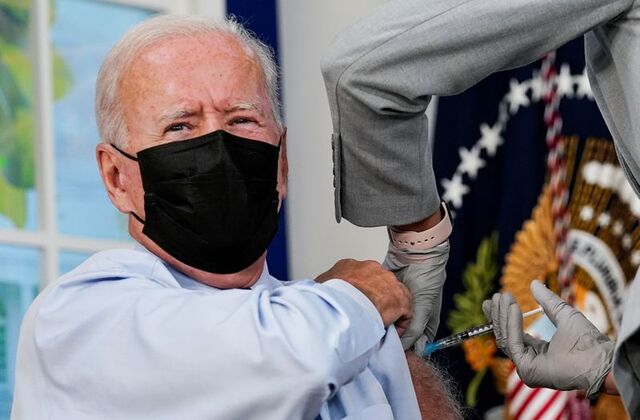 Covid-19: US Pres Biden gets booster shot as additional doses roll out