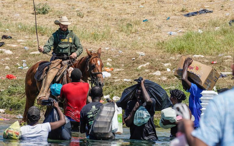 White House condemns border guard use of whip-like cord against Haitian migrants