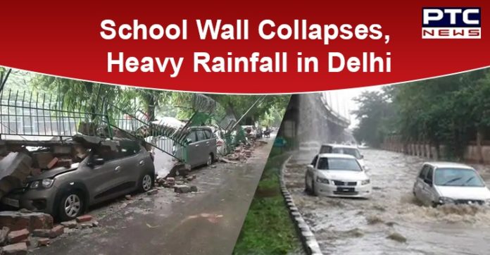 Schools Reopen In Delhi While Heavy Rains Play Havoc