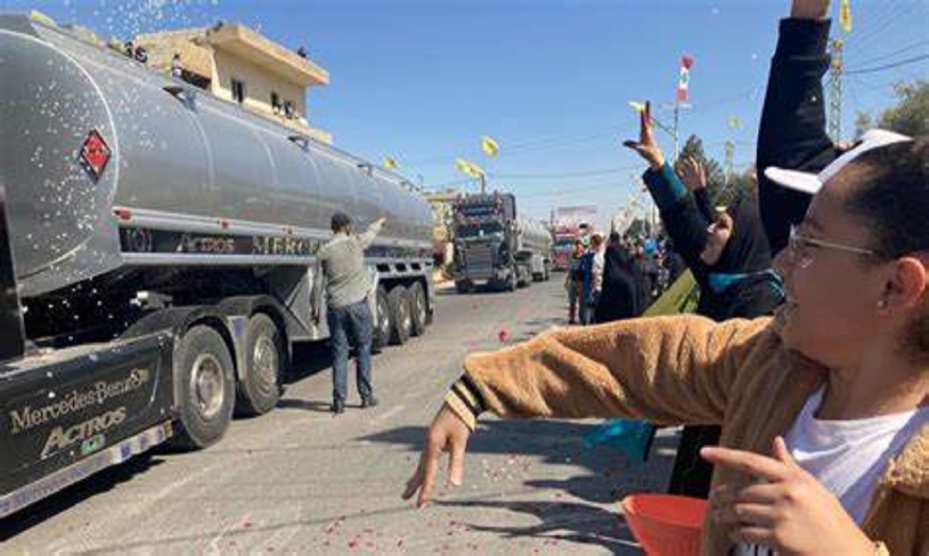 Lebanon Receives Tanker Trucks Carrying Iranian Oil