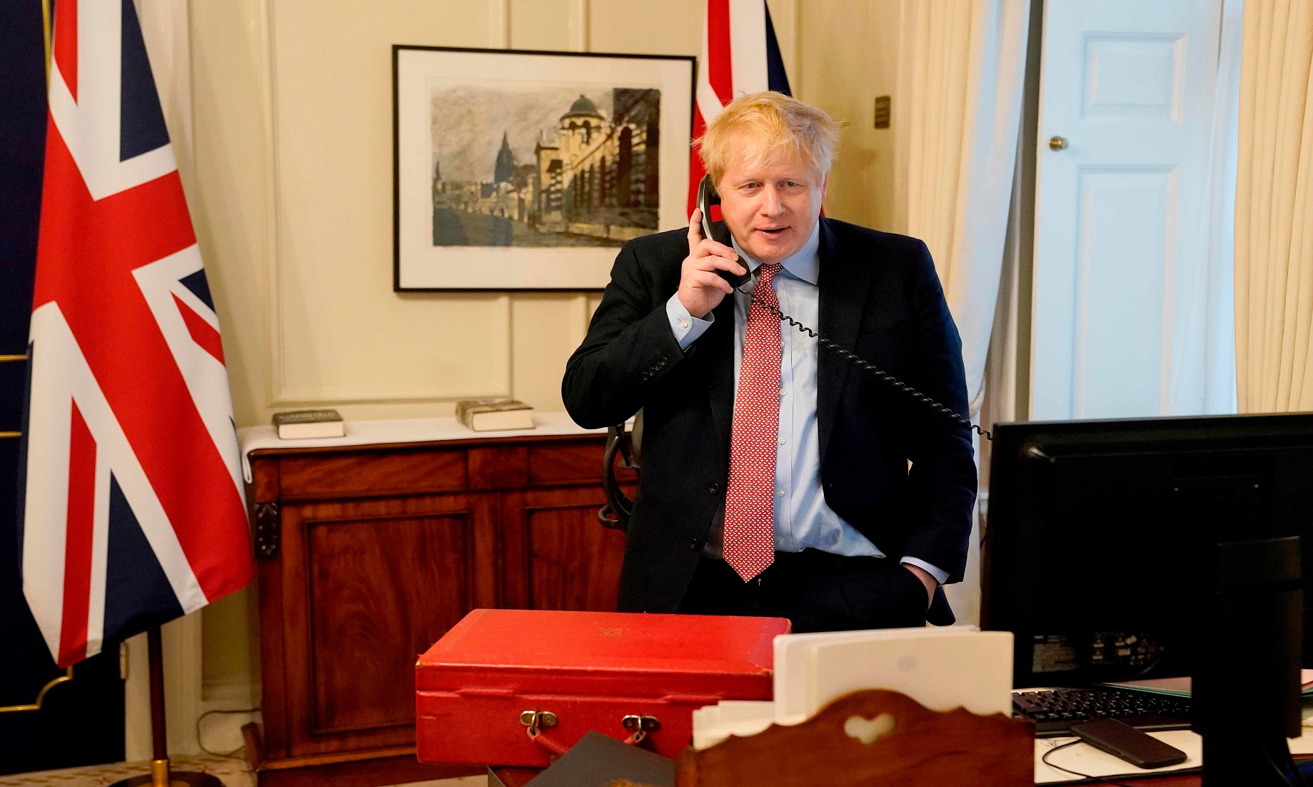 Egypt’s President, UK PM Discuss Bilateral Relations