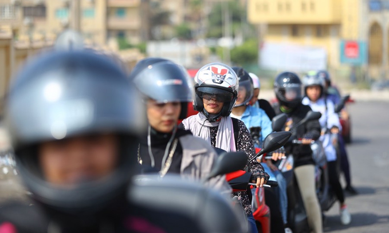 Egyptian Women Get On Wheels To Break Taboo