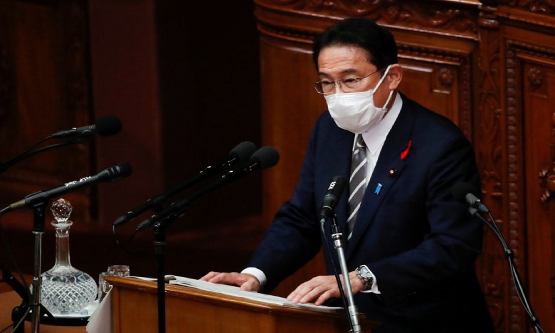 Japan’s New PM Kishida Delivers First Policy Speech Since Taking Office