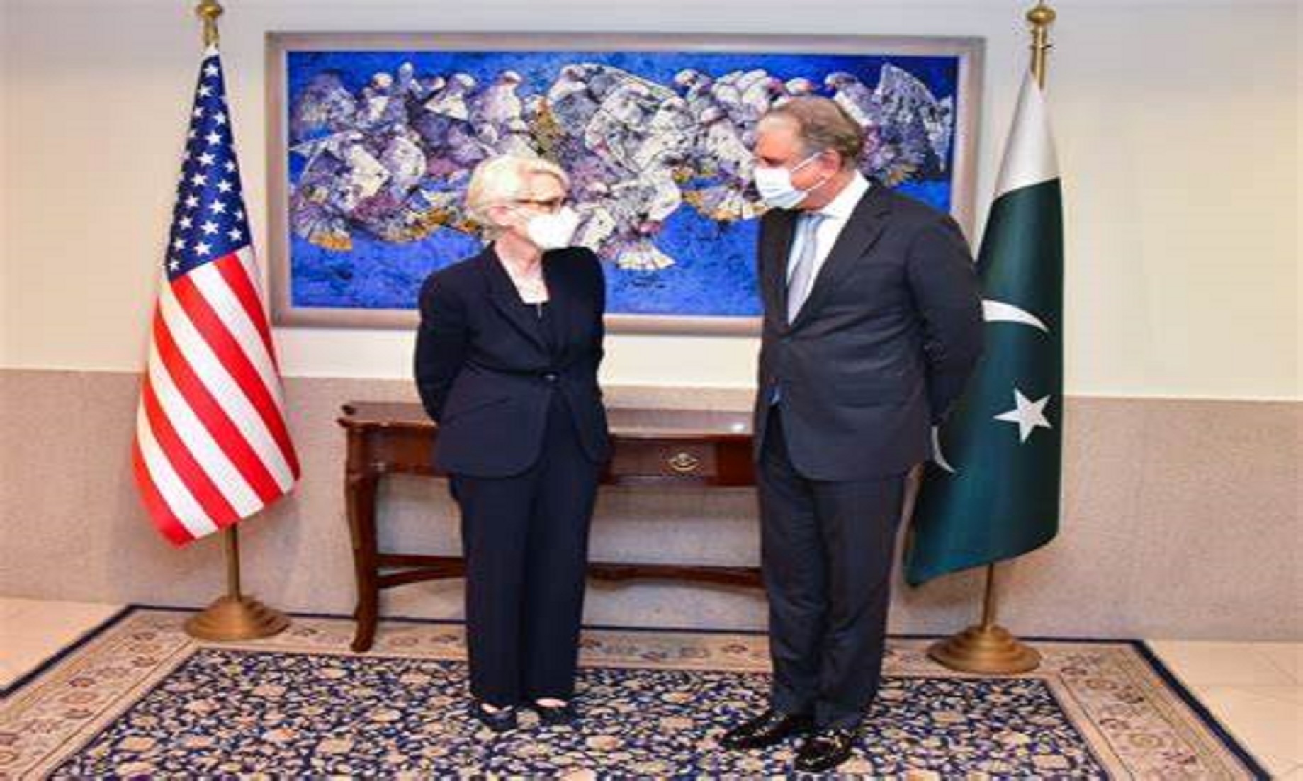 Pakistani FM, U.S. Deputy Secretary Of State Discuss Afghan Situation, Bilateral Ties
