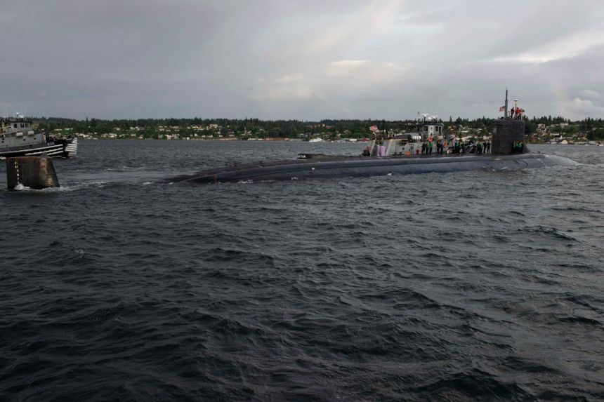 US nuclear sub damaged in underwater collision in South East Asia