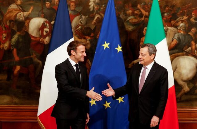 Italy, France to deepen ties as Merkel’s exit tests European diplomacy