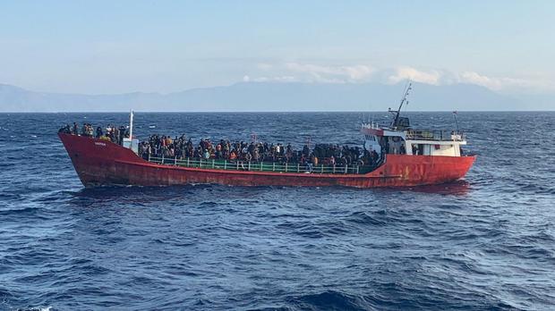 Greece reports Turkey to EU after rescue mission saves 400 migrants on ship