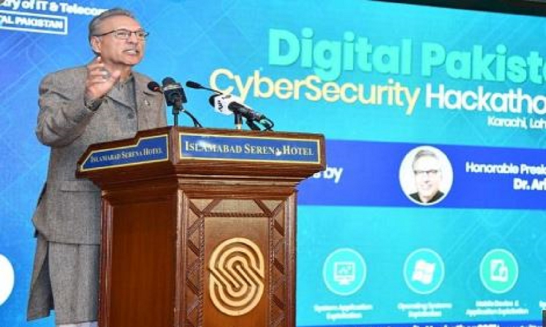Pakistan Needs National Data Security Strategy To Meet Cyber-Attack Challenges: President