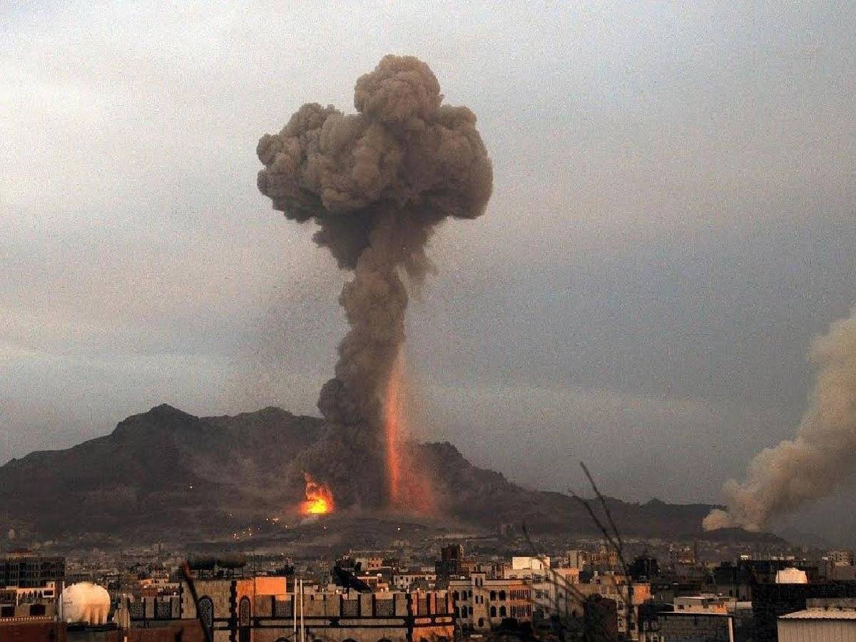 Saudi-Led Airstrikes Hit Houthi-Controlled Military Camps In Yemen: Media