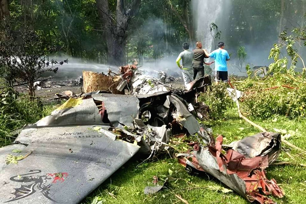 Military Jet Crashes In Thailand, Pilot Survives