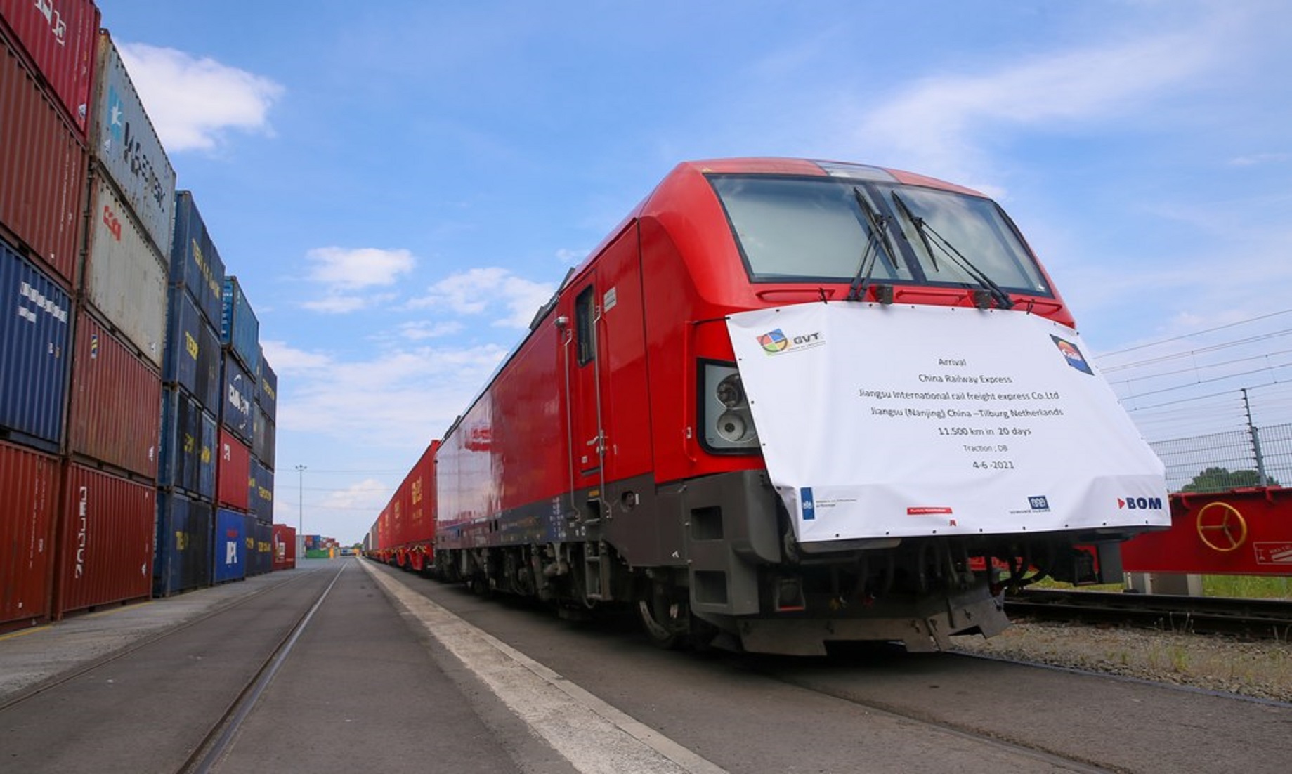 China’s Jiangsu Reports Record China-Europe Freight Train Trips